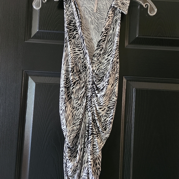 Free People Coco Zebra Print Racer Back Tank - Picture 3 of 11